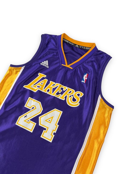 Mens Los Angeles Lakers Kobe Bryant adidas Purple Replica Road Jersey