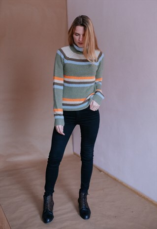 VINTAGE 90S' ROLLNECK JUMPER