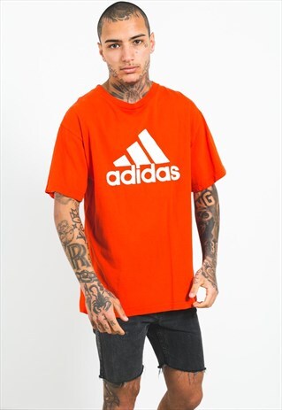 VINTAGE 80S ADIDAS SPORT T-SHIRT / S3574