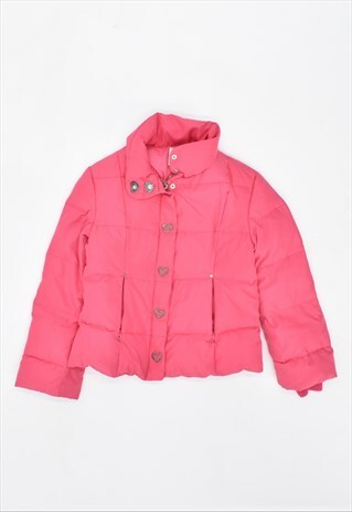 VINTAGE 90'S MOSCHINO PADDED JACKET PINK