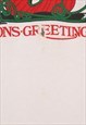 VINTAGE 90'S FRUIT OF THE LOOM SWEATSHIRT SEASONS GREETINGS