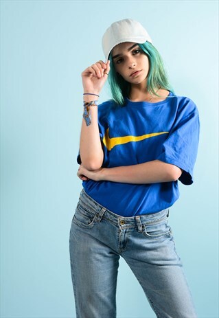 VINTAGE BLUE NIKE TEE SHIRT