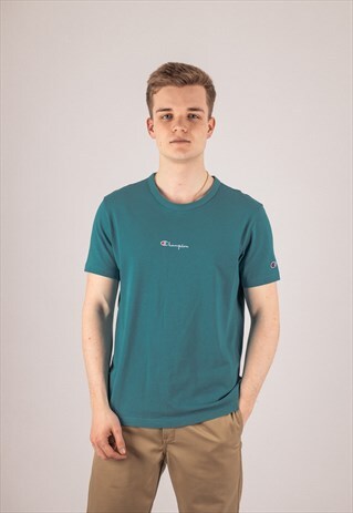 CHAMPION CLASSIC T-SHIRT IN TEAL