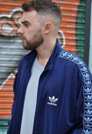 VINTAGE 90'S ADIDAS RIB KNIT SWEATSHIRT