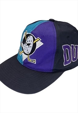NHL Mighty Ducks Vintage Black Cap