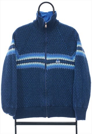 VINTAGE KAPPA REVERSIBLE BLUE JACKET WOMENS