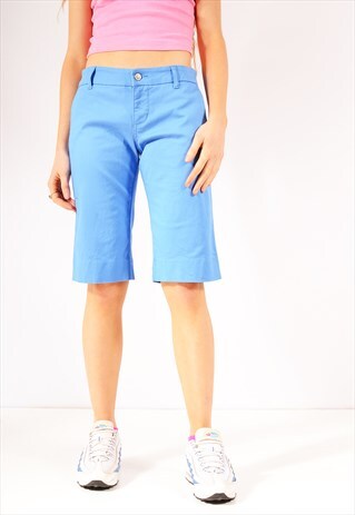 VINTAGE DICKIES SLIM FIT CHINO SHORTS SKY BLUE