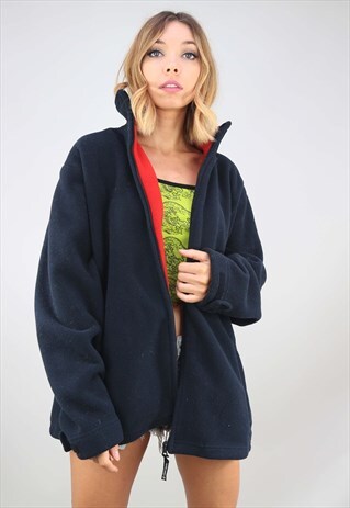 VINTAGE 90S OVERSIZED FLEECE JACKET