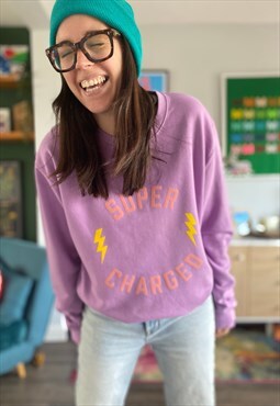 Super Charged Lilac Sweatshirt 