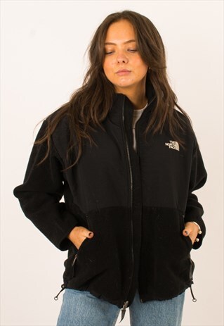 VINTAGE BLACK NORTH FACE DENALI FLEECE