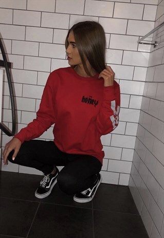 HONEY CHECK SWEATER