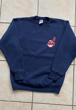 MLB 1995 Cleveland Indians Baseball Sweatshirt 