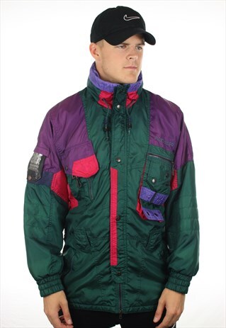 VINTAGE 90S PADDED SKI COAT JACKET