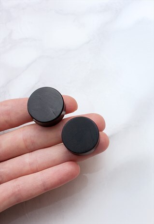 ORGANIC WOOD EAR FLARE PLUG SET X 2 LARGE 22MM BODY JEWELRY