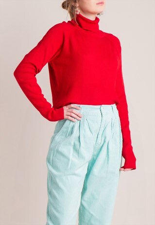 VINTAGE TURTLE NECK TOP