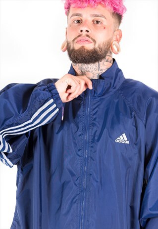 VINTAGE 80S ADIDAS WINDBREAKER JACKET / S2598