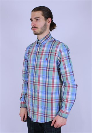 RALPH LAUREN SHIRT RARE VINTAGE CUSTOM FIT
