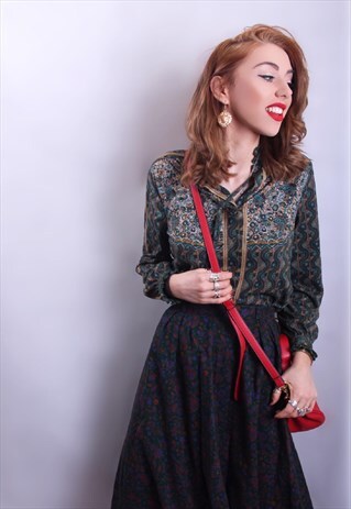 FRILL COLLAR BLOUSE