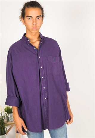 VINTAGE 80S POLO RALPH LAUREN SHIRT / S0021