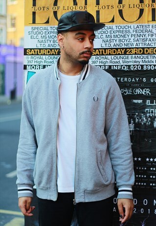 VINTAGE FRED PERRY SWEAT SPORTS JACKET