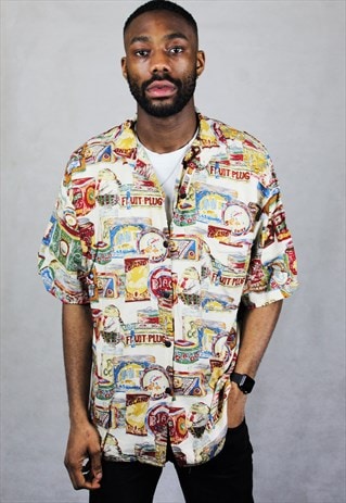 VINTAGE / 90'S / PATTERNED SHIRT