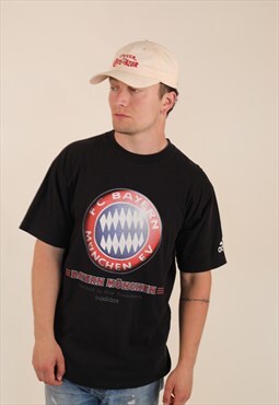 Vintage 90s Adidas Bayern Munchen tshirt
