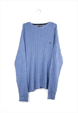 Vintage Chaps Jumper in blue M