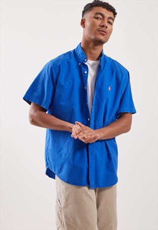 VINTAGE RALPH LAUREN SHORT SLEEVE SHIRT