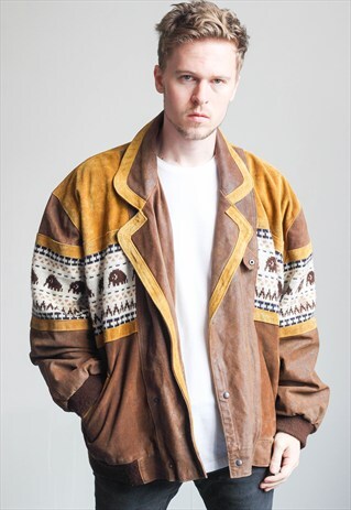 VINTAGE AZTEC FESTIVAL JACKET