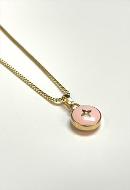 Louis Vuitton LV Petal Charm Pendant on Chain/Necklace