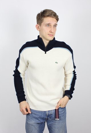 VINTAGE LACOSTE MENS JUMPER SWETER