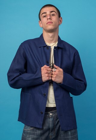 NAVY WORKWEAR JACKET