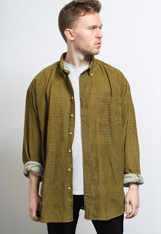 VINTAGE CORDUROY CORD SHIRT