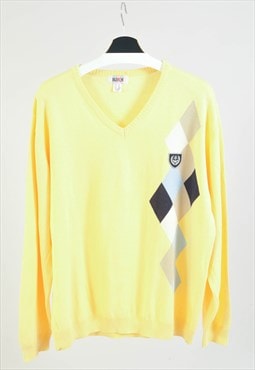 Vintage 00s jumper in yellow