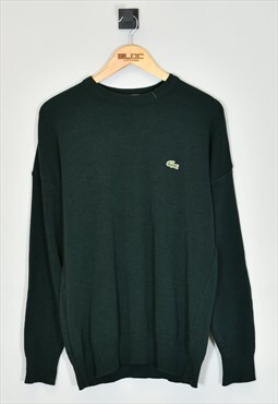 Vintage Lacoste Sweater Green XLarge