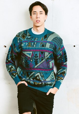 VINTAGE PATTERNED JUMPER