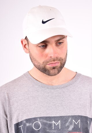 NIKE MENS VINTAGE CAP ONE SIZE WHITE 90'S