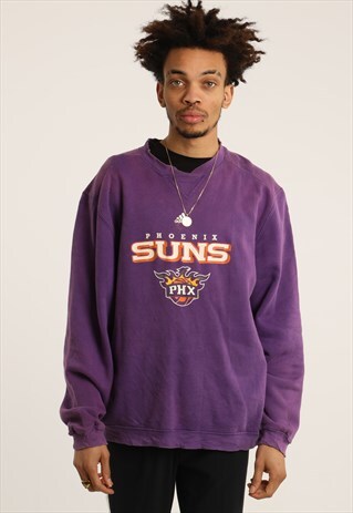 VINTAGE ADIDAS PRINTED PHOENIX SUNS SWEATSHIRT