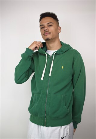 VINTAGE 90'S RALPH LAUREN ZIP UP HOODIE