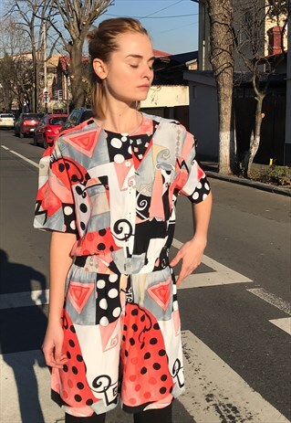 80S PICASSO JUMPSUIT