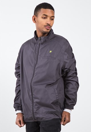 VINTAGE 90S FILA RAINCOAT JACKET / S2084