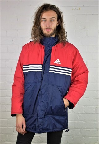 VINTAGE 90'S ADIDAS PADDED COAT