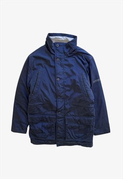 Vintage Y2K Women's Burberry Navy Utility Jacket