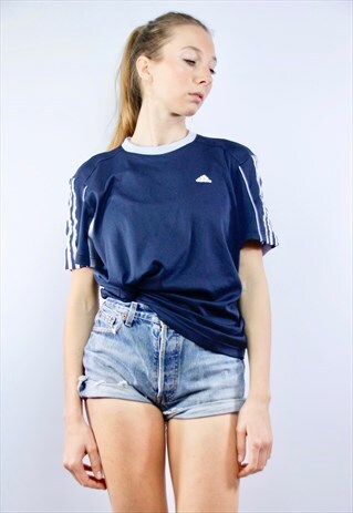 BLUE ADIDAS T-SHIRT / ADIDAS VINTAGE