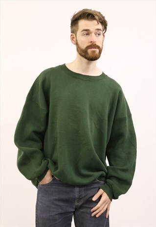 VINTAGE 1990S GREEN SWEATER