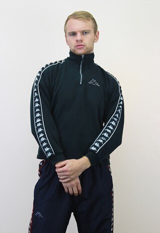VINTAGE KAPPA 1/4 ZIP SWEATSHIRT