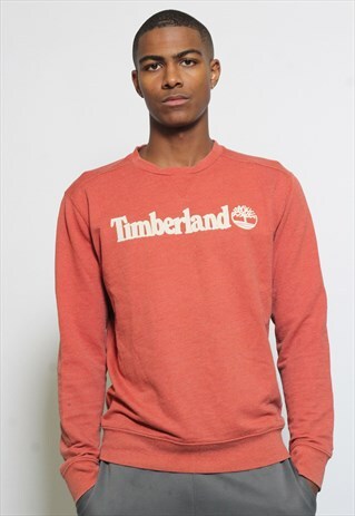 VINTAGE TIMBERLAND RED SWEATSHIRT