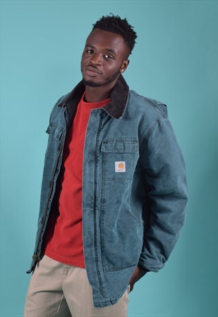 VINTAGE CARHARTT DARK TEAL JACKET