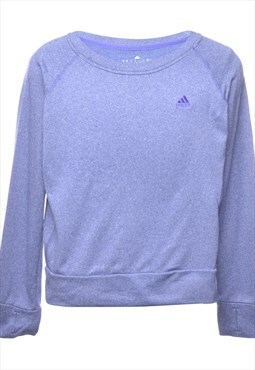 Adidas Plain Sweatshirt - L