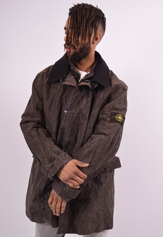 VINTAGE STONE ISLAND JACKET KHAKI